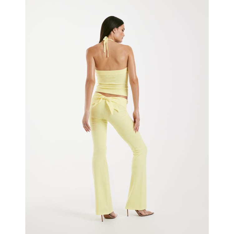 ボトムス・スパッツ apolina Pia Trousers Bellflower Morrigan Side Split Flared Trousers | Disturbia - Shop