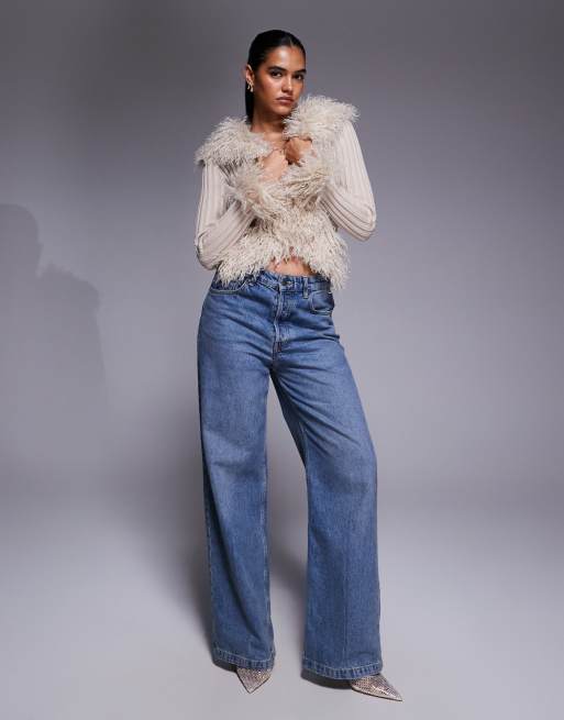 (K03310) エフィ Eaphi SHAGGY KNIT CARDIGAN K03310) エフィ Eaphi SHAGGY KNIT CARDIGAN