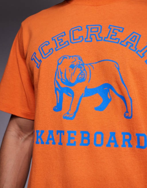 Ice Cream - Bulldog - Orange og kortærmet T-shirt, 5 af 5