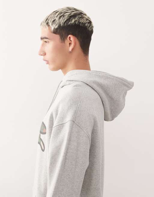 Ice Cream camo running dog pullover hoodie in gray | ASOS