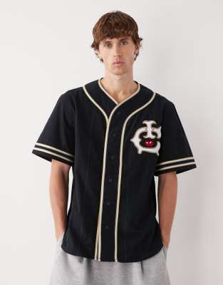 Ice Cream - Maillot de baseball - Noir
