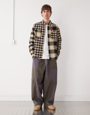 Icecream Ice Cream Multi Plaid Long Sleeve Shirt In Multi