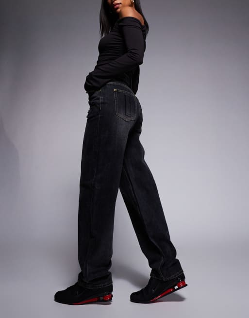 ICECREAM distressed running dog jeans in black wash, 2 of 5