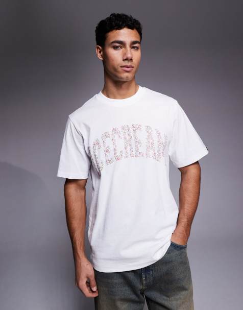 ICECREAM - Hvid T-shirt med krymmel-logo - view 1