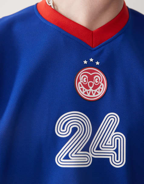 ICECREAM - Maillot de football emblématique à manches longues - Bleu - view 1