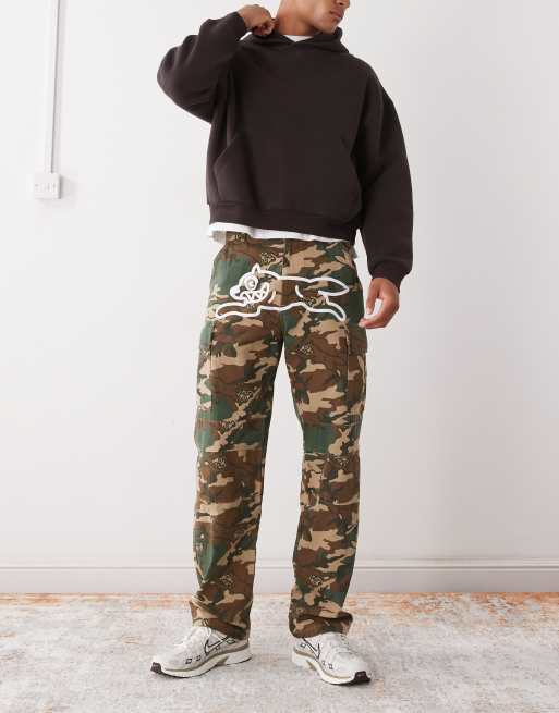 ICECREAM - Pantalon cargo avec chien qui court imprimé - Camouflage, 2 de 5