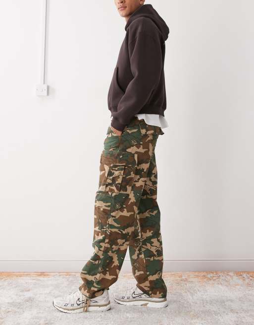 ICECREAM - Pantalon cargo avec chien qui court imprimé - Camouflage, 3 de 5