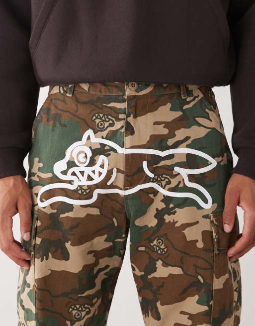 ICECREAM - Pantalon cargo avec chien qui court imprimé - Camouflage, 5 de 5