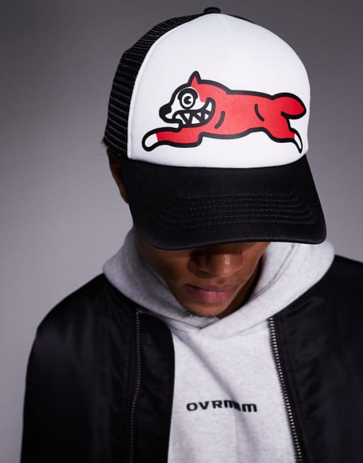 ICECREAM - Running Dog - Baseballpet met trucker-design in zwart en wit, 3 van 3