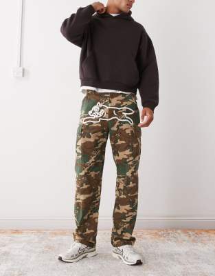 Icecream Running Dog Cargo Pants In Multi