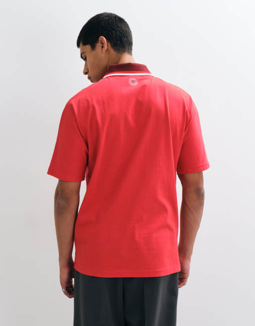 ICECREAM running dog football shirt in red, 4 of 5