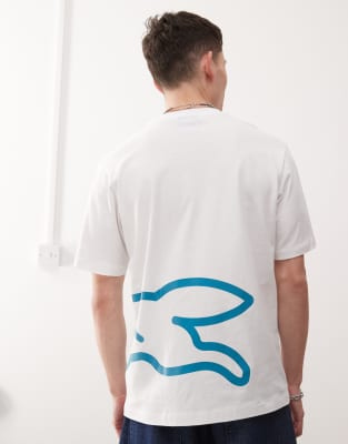 ICECREAM running dog heavyweight t-shirt in white