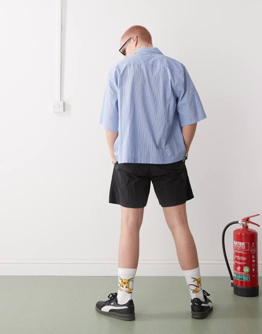 ICECREAM running dog swim shorts in black, 3 of 5