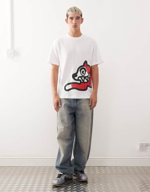 ICECREAM - Running Dog - T-shirt large à logo - Blanc, 2 de 5