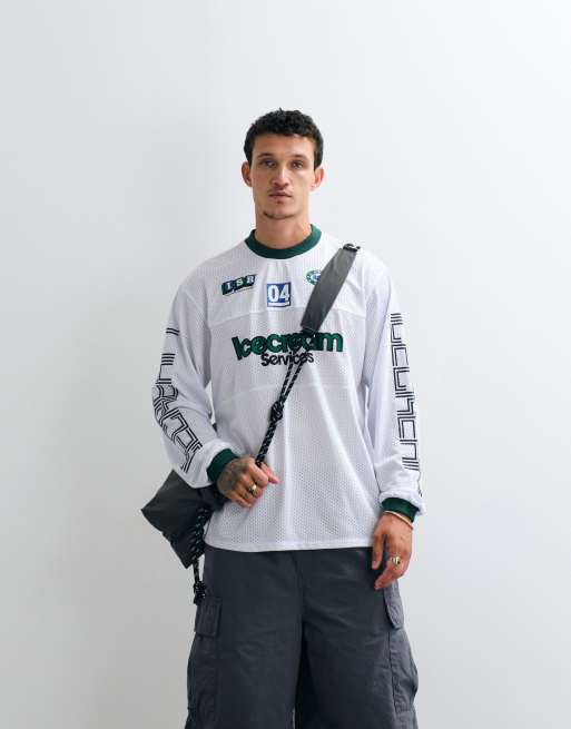 ICECREAM services long sleeve t-shirt in white, 2 of 5