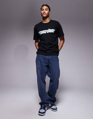 Icecream Soft Serve T-shirt In Black