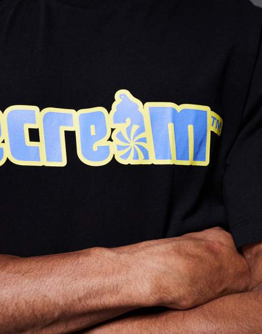 ICECREAM soft serve t-shirt in black, 5 of 5