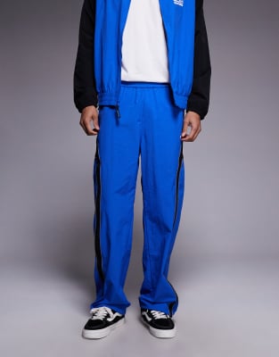 ICECREAM ICECREAM soft serve track pants co-ord in blue and black-Multi