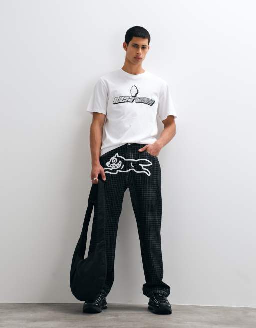 ICECREAM speedway t-shirt med gradientgrafik i vitt, 4 av 5