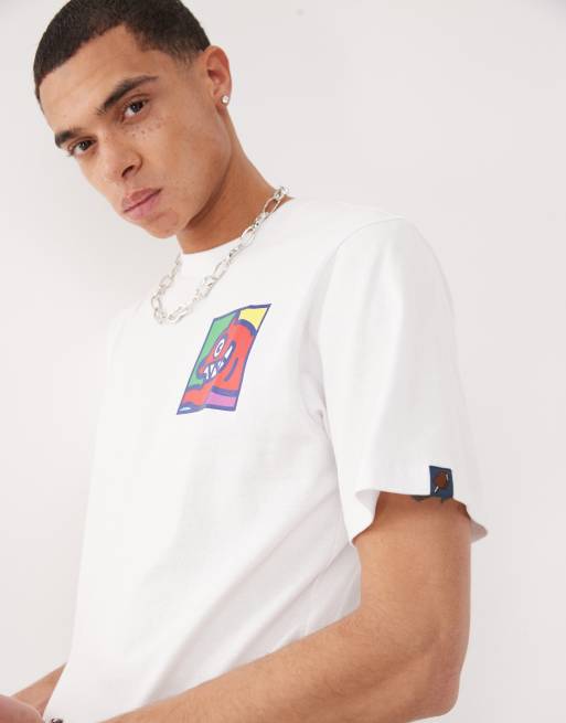 Icecream - T-shirt met pop art hond-print en korte mouwen in wit, 3 van 4