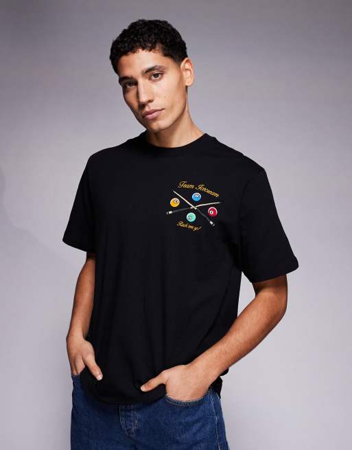 ICECREAM - T-shirt met 'Trick Shot'-print in zwart, 3 van 5