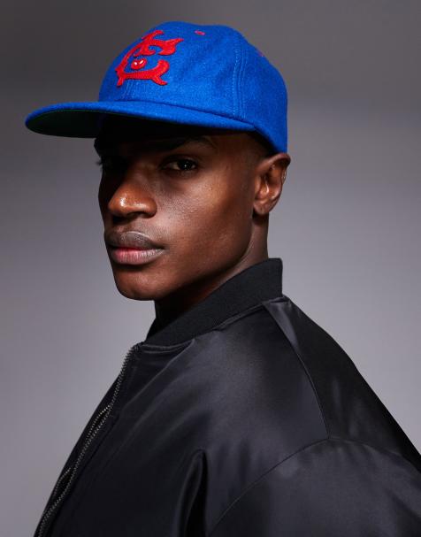 ICECREAM team IC six panel baseball cap in blue - view 1