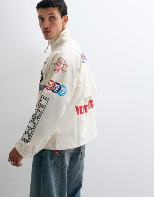 ICECREAM - Veste d'équipe en tissu ripstop - Écru, 2 de 5