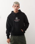[ICECREAM] ICECREAM we serve it best pullover hoodie in black L BLACK
