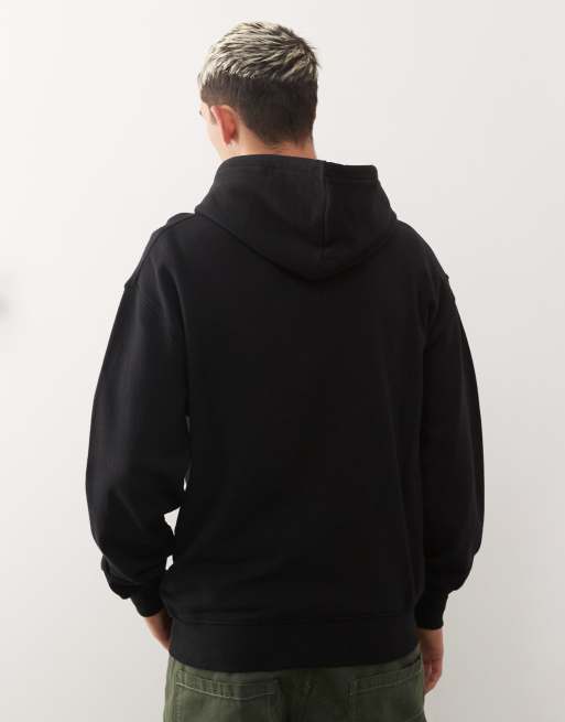 ICECREAM we serve it best pullover hoodie in black, 3 of 5