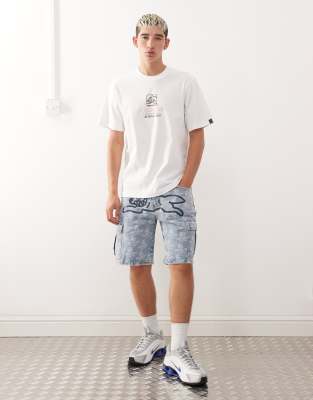 Icecream We Serve It Best T-shirt In White