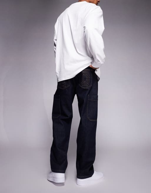 ICECREAM - Western denim jeans met rechte pijpen in indigoblauw, 3 van 5