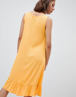 ichi orange dress