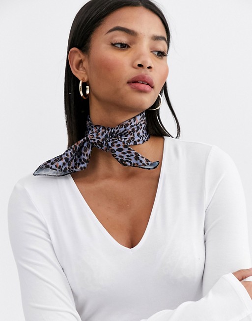 Ichi floral neck scarf/neckerchief