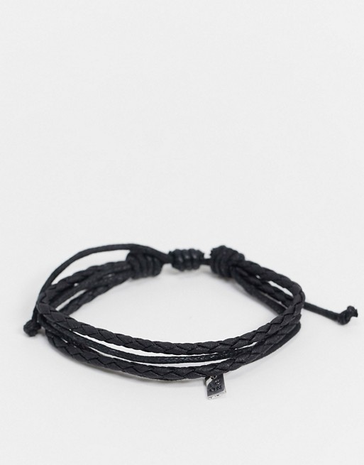 Icon Brand bracelet in black