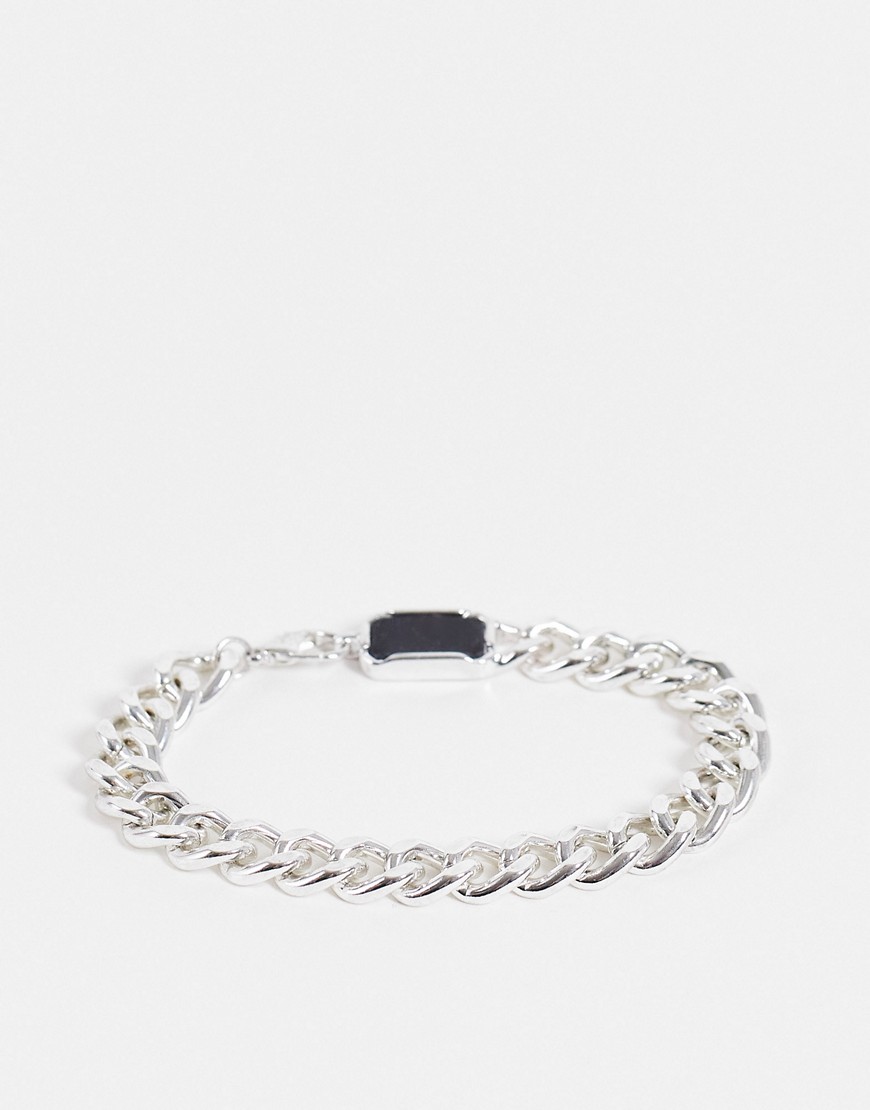 Icon Brand chain bracelet in silver