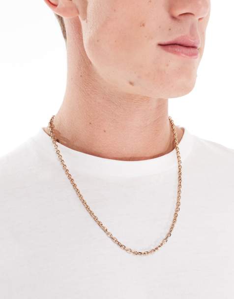 Icon Brand - Collier chaîne à maillons - Doré - view 1