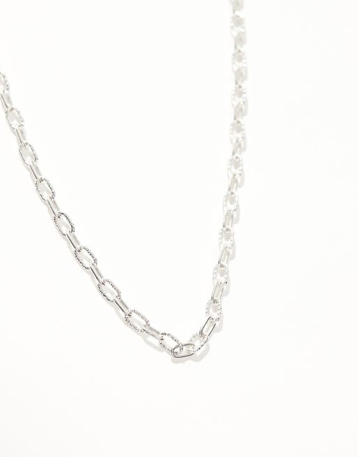 Icon Brand - Collier chaîne - Argenté, 3 de 4