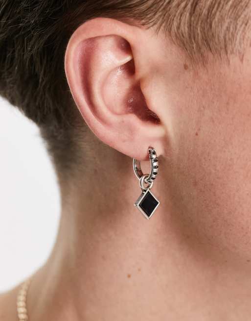 Icon Brand - Corazon - Boucles d'oreilles en composite - Argenté