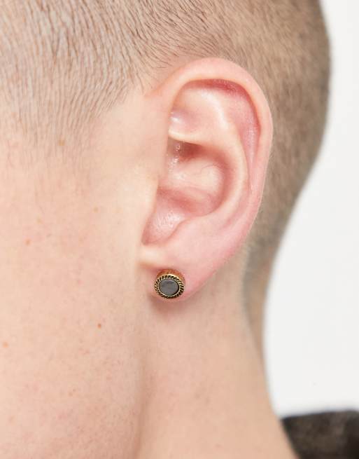 Icon Brand - Corazon - Boucles d'oreilles en composite - Doré