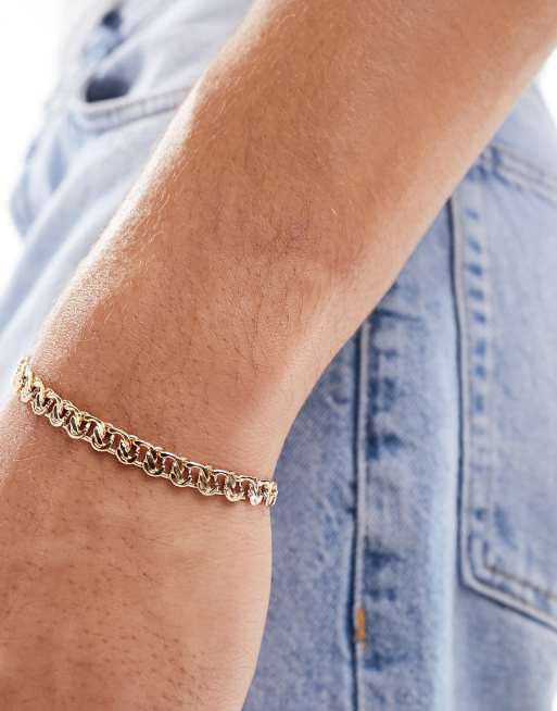 Icon Brand HOSEL CHAIN BRACELET - Armband - silver-colured