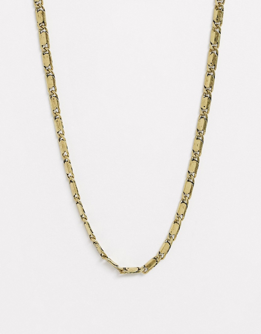 Icon Brand – Guldfärgad halskedja