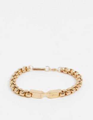 icon brand - Kettenarmband in Gold mit Verschluss-Detail