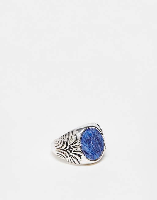 Icon Brand - Mural - Anello con sigillo color argento