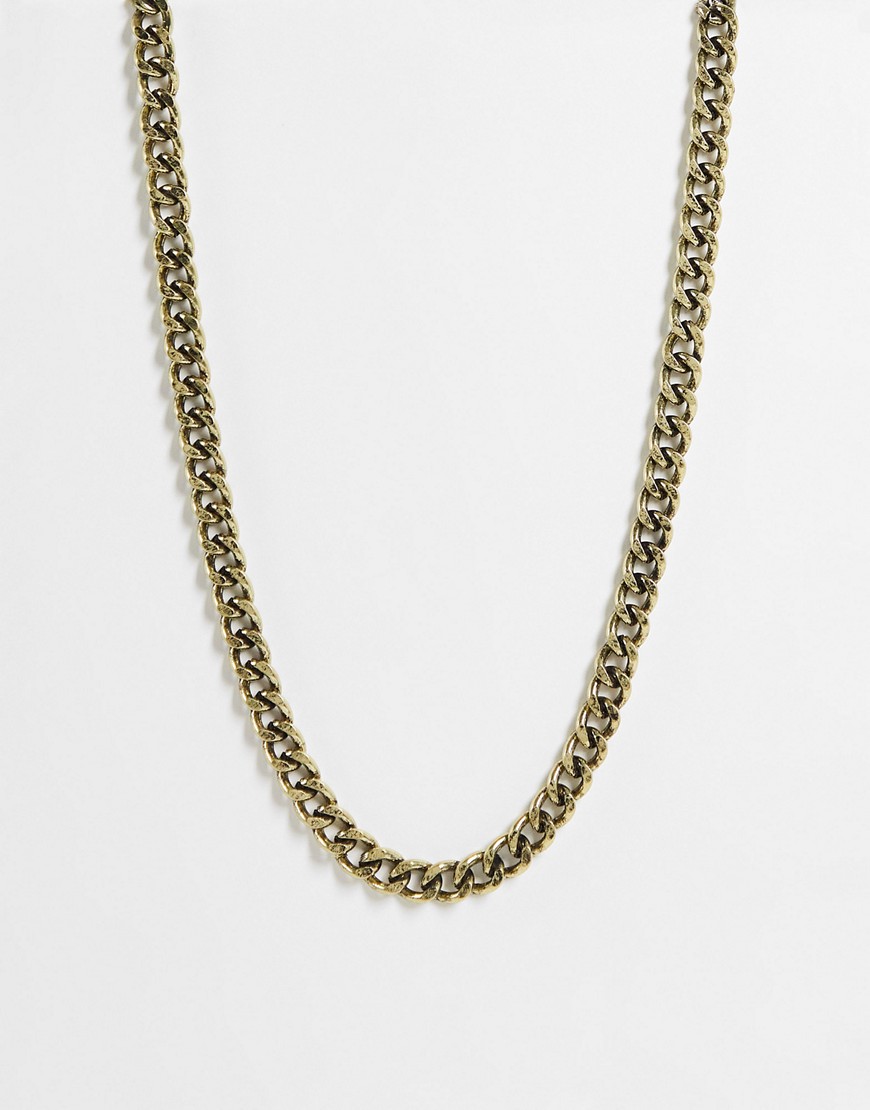 Icon Brand Reset Clasp Necklace In Gold
