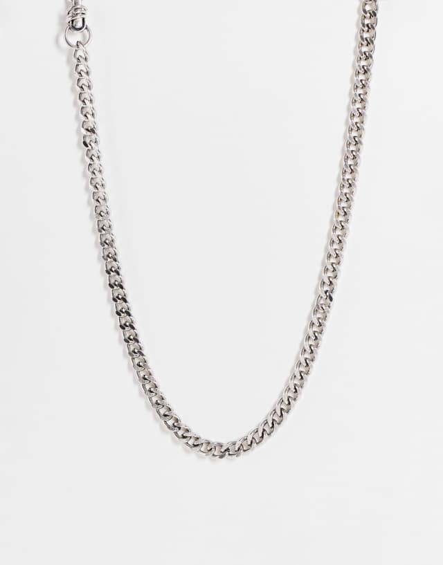 Icon Brand reset clasp necklace in silver