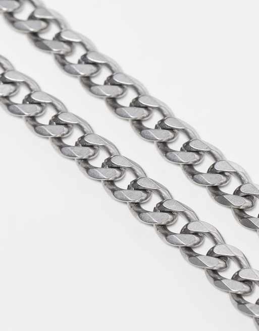 Icon Brand HOSEL CHAIN BRACELET - Armband - silver-colured