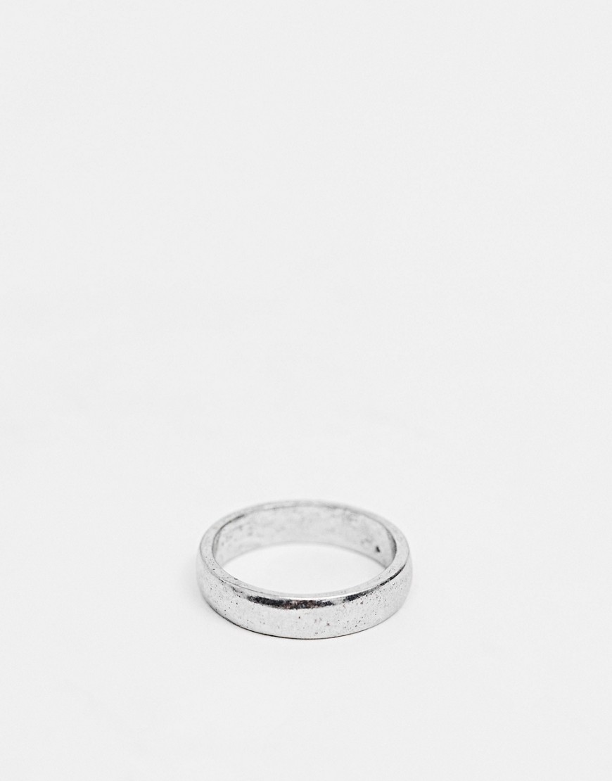 Icon Brand - Zilverkleurige ring