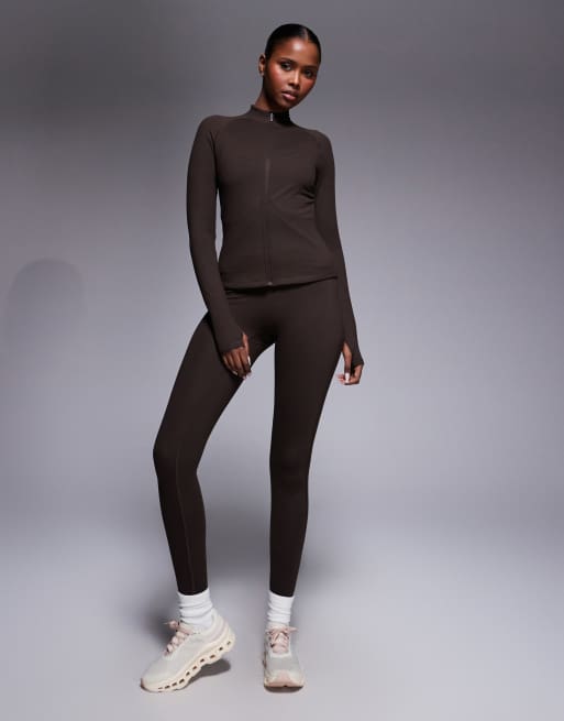 Icon Studio - Set morbido al tatto color cioccolato