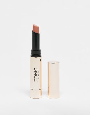 Iconic London - Melting Touch Lip Balm - Lippenbalsam in der Farbe Strapless-Rosa