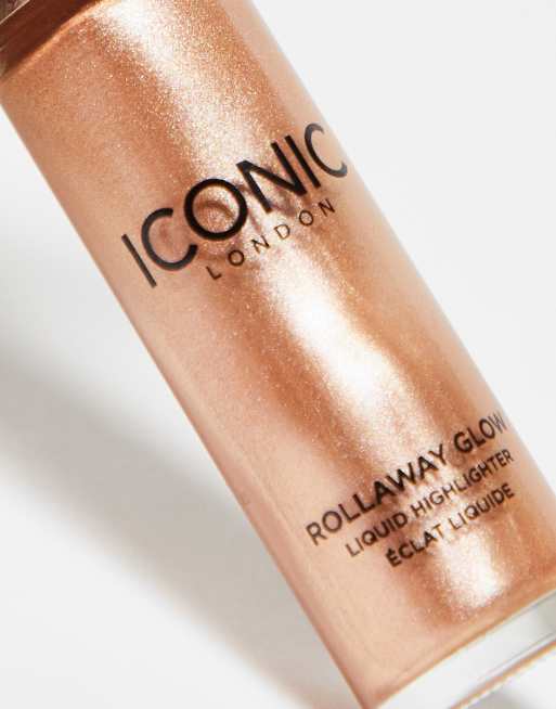 Iconic London Rollaway Glow Highlighter Rose Potion